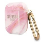 GUESS GUA2UNMP APPLE AIRPODS COVER PINK MARBLE COLLECTION