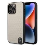 مرسيدس بنز غلاف خلفي صلب لهاتف iPhone 14 Pro Max - جلد أصلي