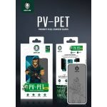 Green Lion  3D PET Privacy Glass Screen Protector iPhone 14 Compatibility - Black