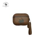 Santa Barbara Polo & Racquet Club ® - AirPods Pro Generation Amaury Series جراب جلد سانتا باربرا الأصلي