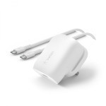 Belkin Boost Charge USB-C PD 3.0 PPS Wall Charger 30W + USB-C To USB-C Cable