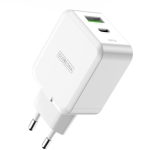 DUZZONA T7 PD USB-C + QC USB Dual Ports GaN Fast Charger ، التوصيل