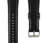 Santa polo iWatch Brant Series Genuine Santa Barbara Leather Strap - Black 42- 44 mm