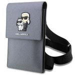 حقيبة الهاتف Karl Lagerfeld KLWB SAMSUNG Universal Saffiano Monogram Plaque