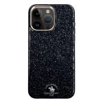 غطاء سانتا باربرا بولو راكيت كلوب لهاتف آيفون 15 برو ماكس أورورا جليتر