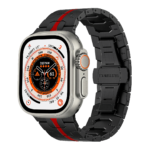 Levelo Eclipse Stainless Steel Apple Watch Strap - 49mm