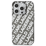 Karl Lagerfeld IML Hard Case with Electroplated Repeating Logo for iPhone 16 Pro Max, Drop Protection, Easy Installation, Sustainable Packaging