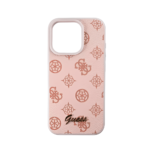 Guess Peony PU Leather Script Logo Case, Lightweight, Comfortable and secure grip,High Quality Material