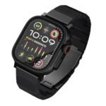 Levelo Fusion Resin Strap For Apple Watch  Brown 46/49mm