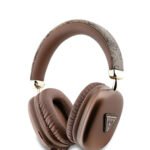 Guess PU Leather 4G Triangle Logo Bluetooth Stereo Headphone Black