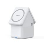 DUZZONA W20 4-IN-1 WIRELESS CHARGING STATION W. NIGHT LIGHT - 15W - WHITE
