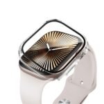 Green Lion Guard Plus PC Case for Apple Watch Clear 46MM