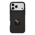 iPhone 17 Pro max Justin Series Genuine Santa Barbara Leather Case black