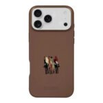 iPhone 17 Pro max Justin Series Genuine Santa Barbara Leather Case brown