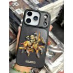 iPhone 17 Pro Max Genuine Leather Original Santa Barbara Polo Club Cedric Series Back Cover Black