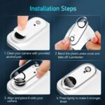 faceDesign Lens Protector for ip 17 air silver