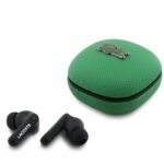 LACOSTE TWS Leather Earbuds 250mAh battery USB-C Green