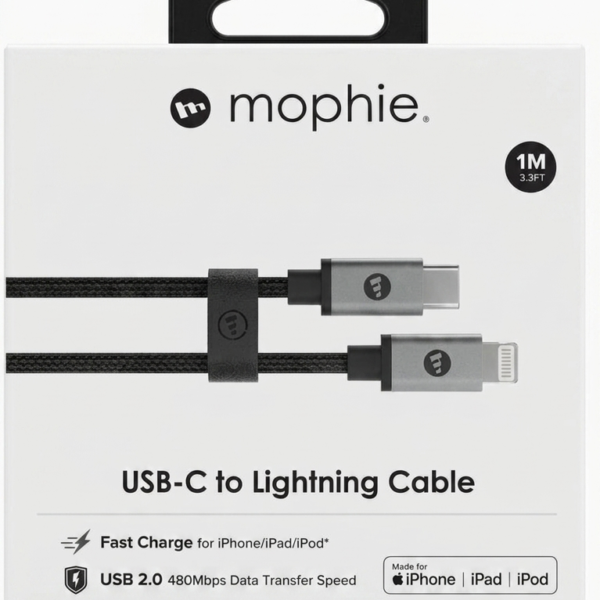 Mophie USB C to lightning cable 1m
