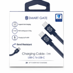 Smart Gate Charging Cable 1m Type-C to Type-C- Black