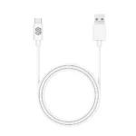 Smart Gate Cable PVC 2-in-1 USB & Type-C to Type-C Fast Shielded White