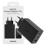Samsung 65w PD Power Adapter Trio USB-C x 2, USB A