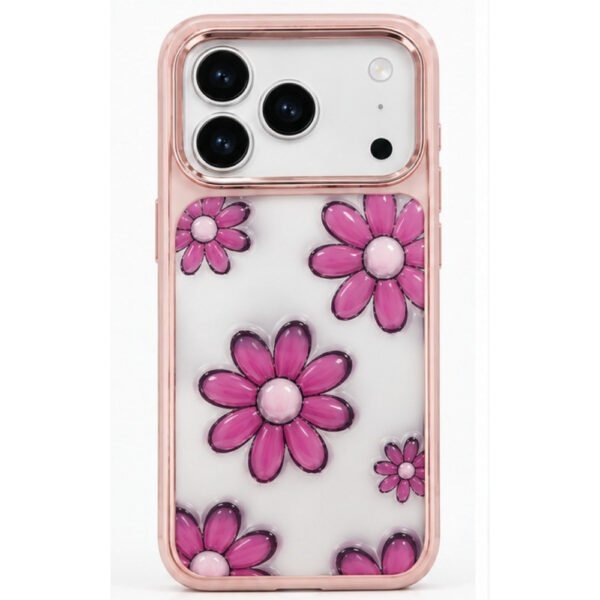 MORDAS gold armor gilded Case for iPhone 18 Pro Max shockproof Pink