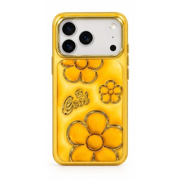 MORDAS gold armor gilded Case for iPhone 18 Pro Max shockproof yellow