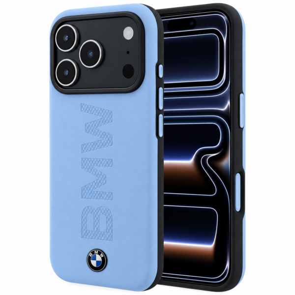 BMW Signature Magsafe Case iphone 17/18 pro max Light Blue