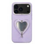 FaceDesign Case heart stand for iphone 18 pro max Purple