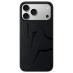 AIRITY Aramid Fiber Phone Case Year of the Horse Limited Edition for iPhone 17/18Pro Max MagSafe Compatible Black
